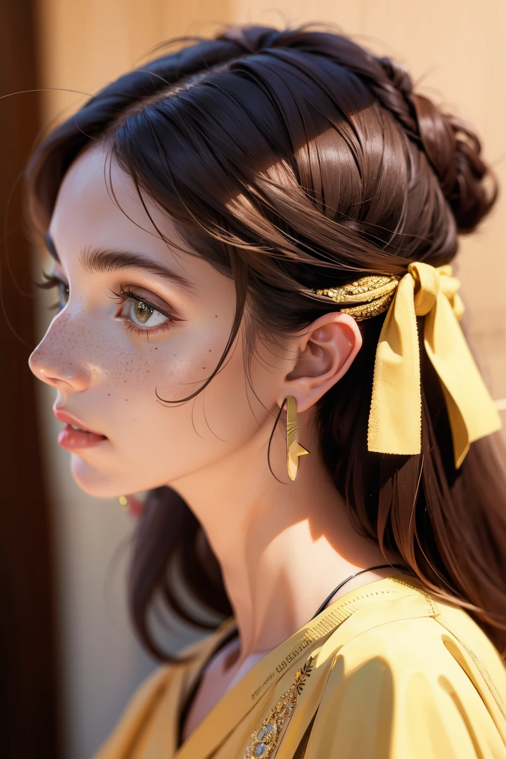 gr33kd0ll, 1girl, long hair, hazel eyes, brown hair, freckles, profile, <lora:gr33kd0ll:0.7> masterpiece, best quality, <lora:age_slider_v20:1> <lora:detail_slider_v4:1>