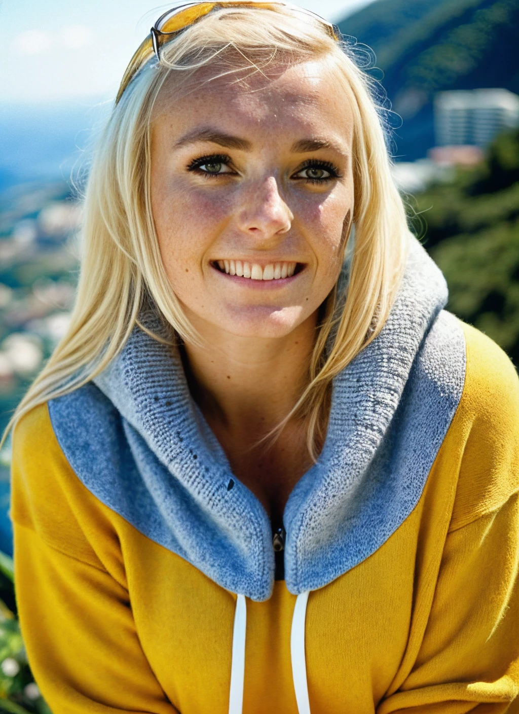 close up portrait of sks woman , wearing a cousy sweater, (fully covered)
in Rio de Janeiro, at the Sugarloaf Mountain, by Imogen Cunningham,
<lora:add_detail:0.6> <lora:skin_slider_v2_1_FACE:0.25> epiCPhoto, ((metart)) <lora:lora-small-jessica-nigri-v1:1.2>