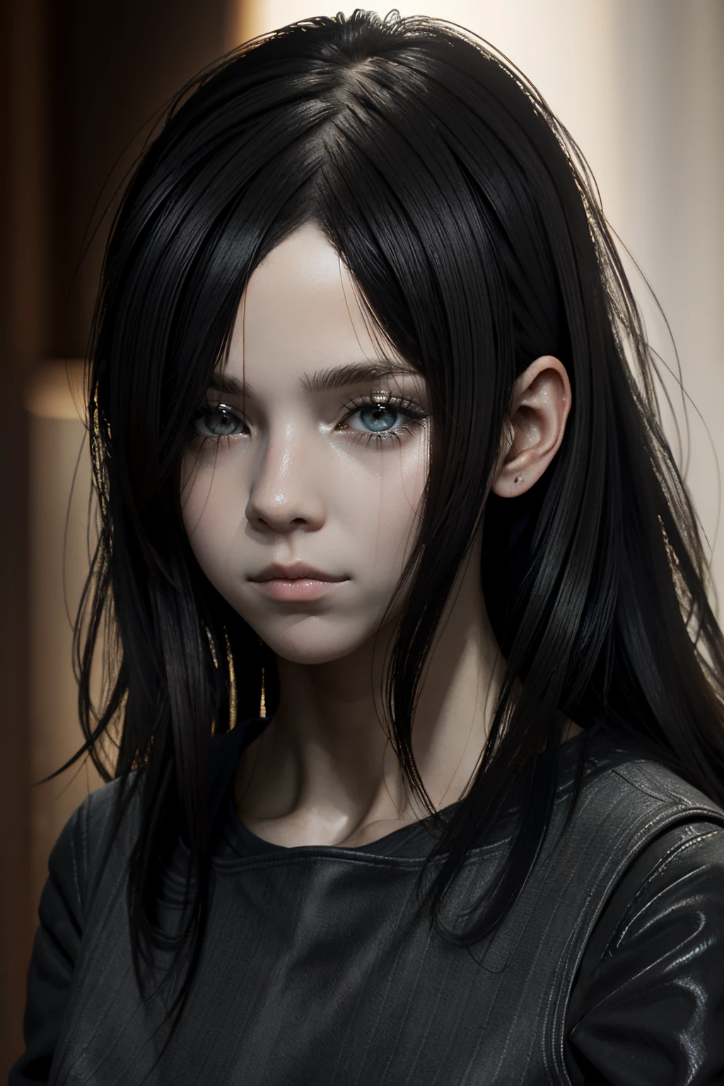 ((ultra detailed, masterpiece, absurdres))
<lora:RE7Eveline:0.9>
RE7Eveline, 1girl, solo, long hair, black hair, portrait
