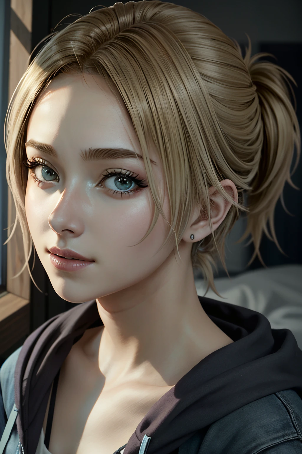((ultra detailed, masterpiece, absurdres))
<lora:UDSam:0.9>
UDSam, 1girl, solo, blonde hair, portrait