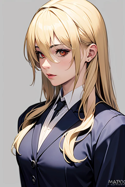 <lora:implacable-10:0.9>,((extremely realistic shading, masterpiece, extremely detailed, photorealistic)),Golden hair,red eyes,suit,