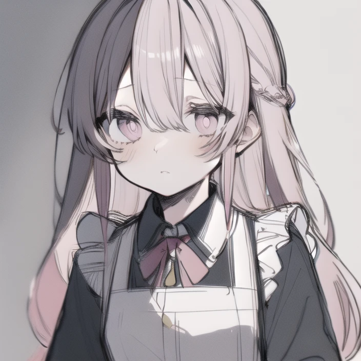 finely detail, Depth of field,best quality, illustration,highres,intricate detail, an extremely delicate and beautiful ,
1girl, solo,hata no kokoro,
long hair,pink hair,bow,long sleeves,plaid shirt,pink eyes, yellow apron,
empty eyes,
<lora:HatanoKokoro:0.6>
<lora:20240108-1704688217339-0002:1>