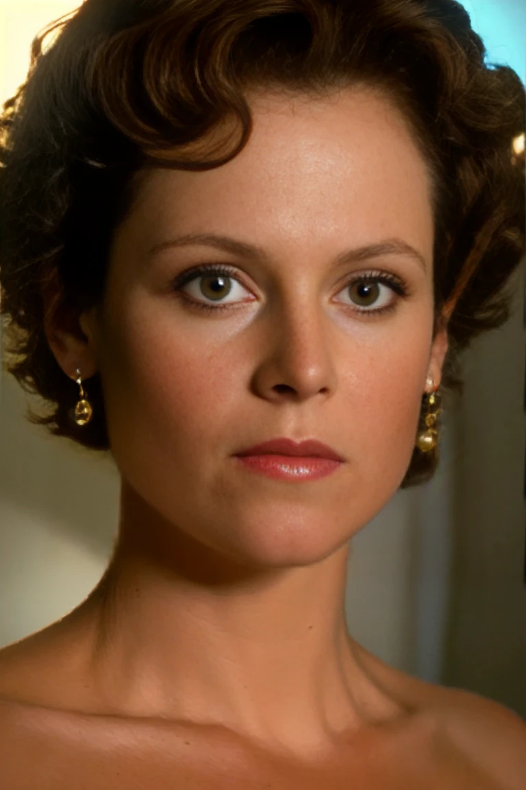 portrait, face portrait, (close-up), Ellen_Ripley played by sigourney weaver, woman, supermodel, headshot , sexy, pretty, Alien, Aliens, Alien 3, Alien: Resurrection, <lora:Ellen_Ripley-000006:0.7> alluring lighting,