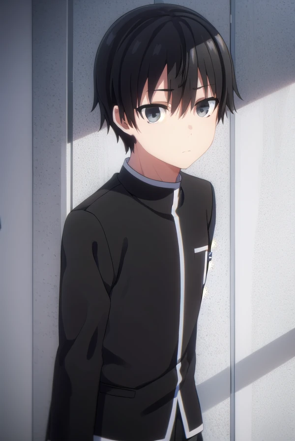 amatsuyukisaragi, <lora:amatsuyu kisaragi s1-lora-nochekaiser:1>,
amatsuyu kisaragi, black hair, hair between eyes, male focus, (black eyes:1.5),
BREAK school uniform, gakuran,
BREAK indoors, classroom,
BREAK looking at viewer, (cowboy shot:1.5),
BREAK <lyco:GoodHands-beta2:1>, (masterpiece:1.2), best quality, high resolution, unity 8k wallpaper, (illustration:0.8), (beautiful detailed eyes:1.6), extremely detailed face, perfect lighting, extremely detailed CG, (perfect hands, perfect anatomy),