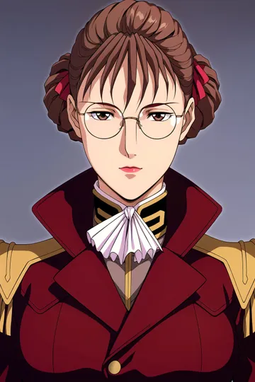 Lady Une レディ・アン | New Mobile Report Gundam W 新機動戦記