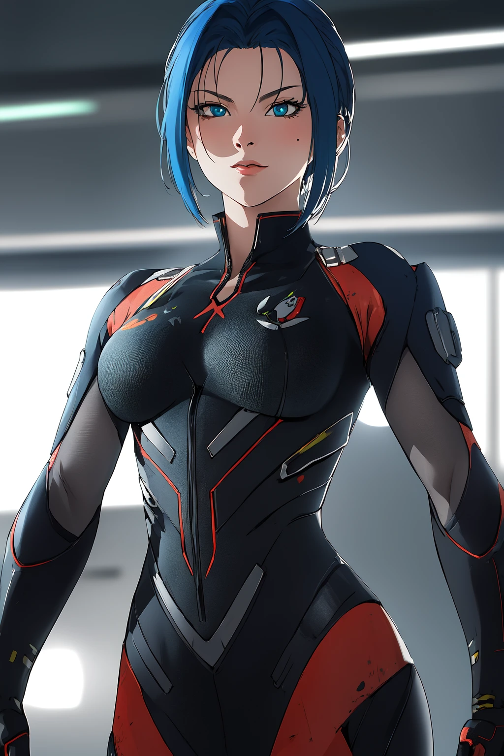 (RAW photo, best quality), 1girl, natural lighting <lora:srw_viletta_vadim_v1_2:1> viletta vadim, pilot suit,
