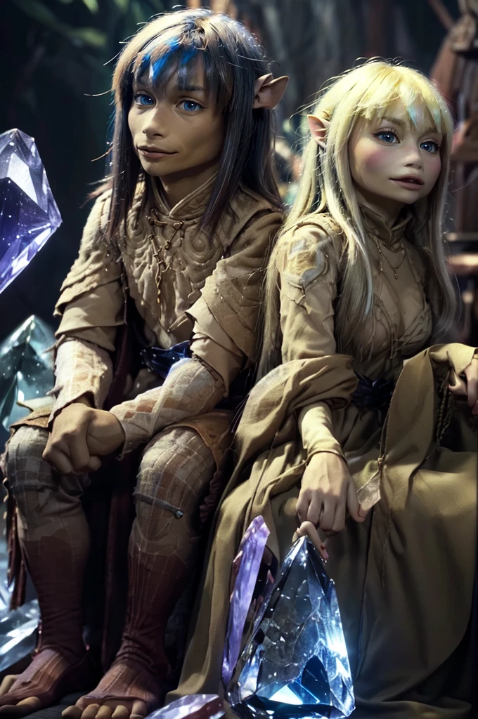 gelflingfemale, blonde hair,   <lora:Jen__Kira_Dark_Crystal:1>