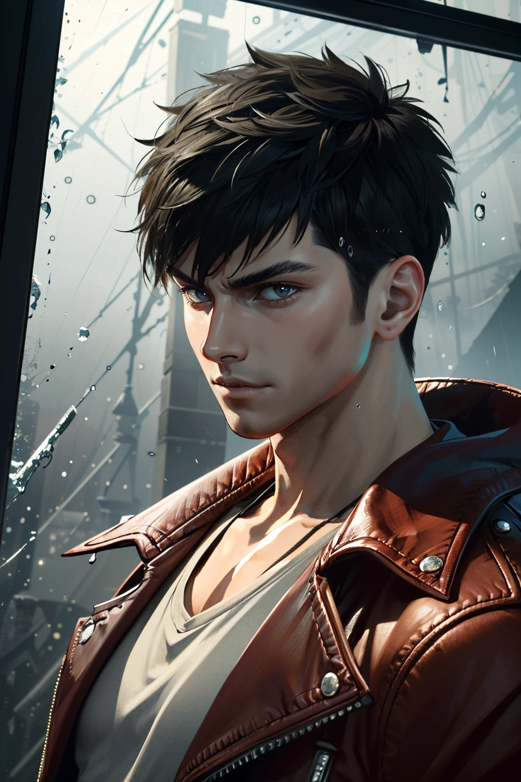 ((ultra detailed, masterpiece, absurdres))
 <lora:DmCDante:0.9>
DmCDante, 1boy, solo, short hair, brown hair, Samurai-inspired ensemble, moonlit night, dynamic pose with a katana, stoic and powerful