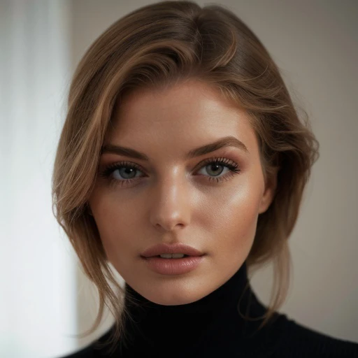 <lora:antoniahemmer_sd15_512_128_64_v1:1>antoniahemmer 1girl solo looking at viewer wearing a turtleneck sweater epiCRealism