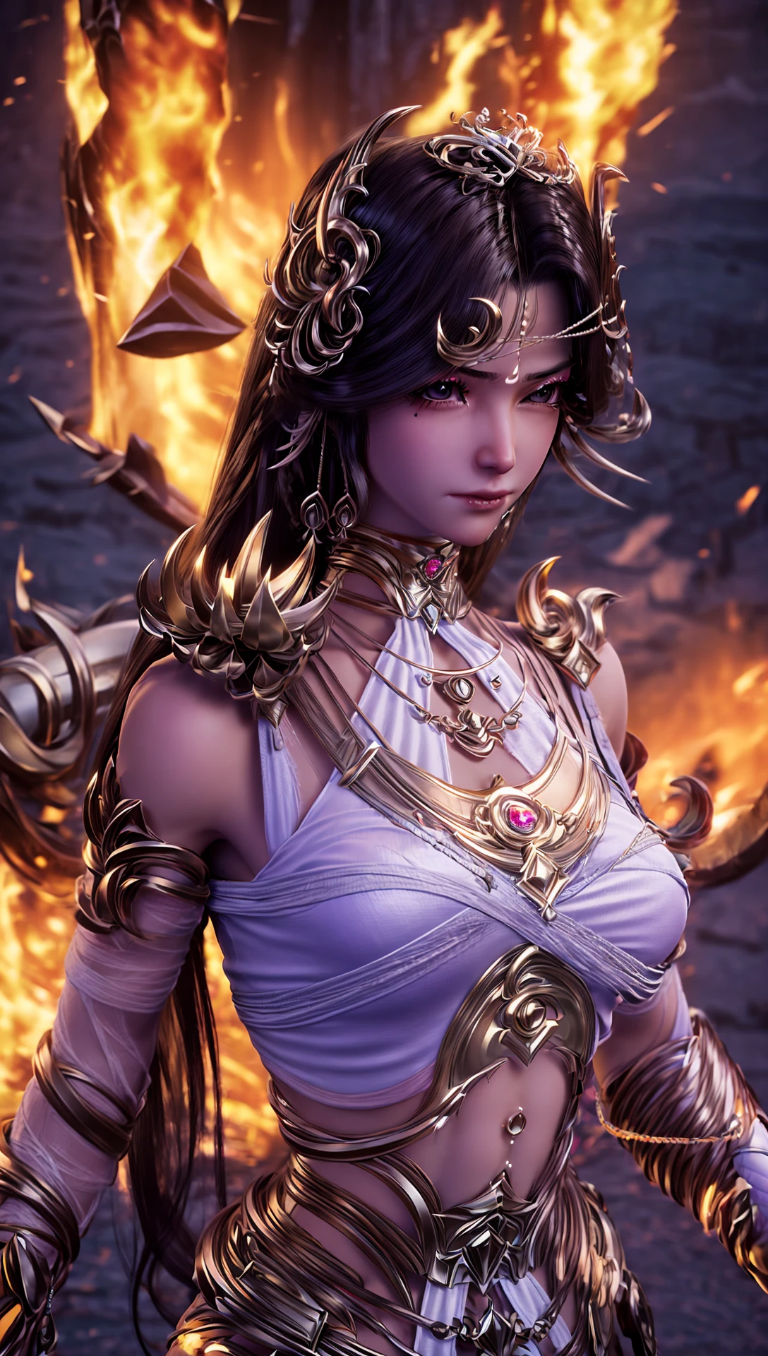 girl,teen, ancient mongoliaN warrior, war facepaint, bodypaint, accesories, holding big SWORD and shield, exposed breasts, small breasts, naked breasts, topless, vibrant appearance, creative behavior, imaginative, sensual, spontaneous, highest quality, skin texture, intricate details, (cinematic lighting), RAW photo, 8k