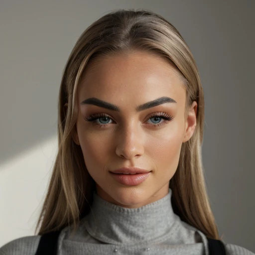 <lora:alishalehmann7_sd15_512_128_64_v1:1>alishalehmann7 1girl solo looking at viewer wearing a turtleneck sweater epiCRealism