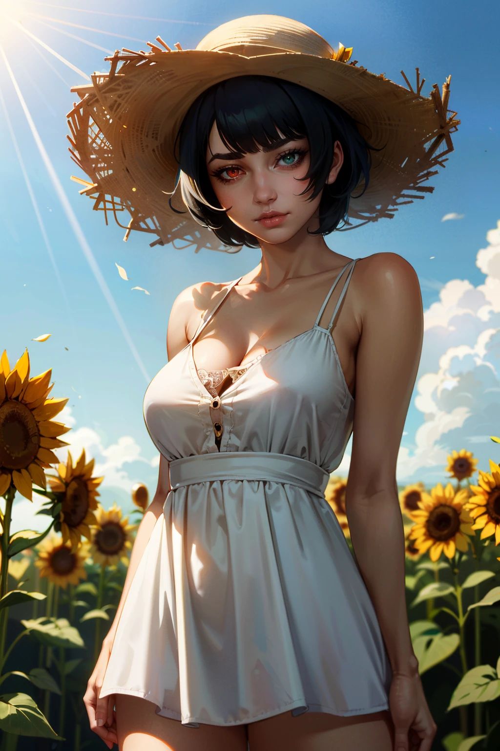 ((ultra detailed, masterpiece, absurdres))
<lora:DMC5Lady:0.9>
DMC5Lady, 1girl, solo, heterochromia, green eyes, red eyes, short hair, Old-fashioned barber shop, vintage chairs, classic barber tools, dramatic spotlights.