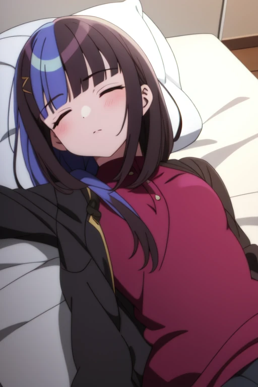 boy, hamster, furry, bodyfur, blazer, purple tights, gloves, boots, bed, sleep