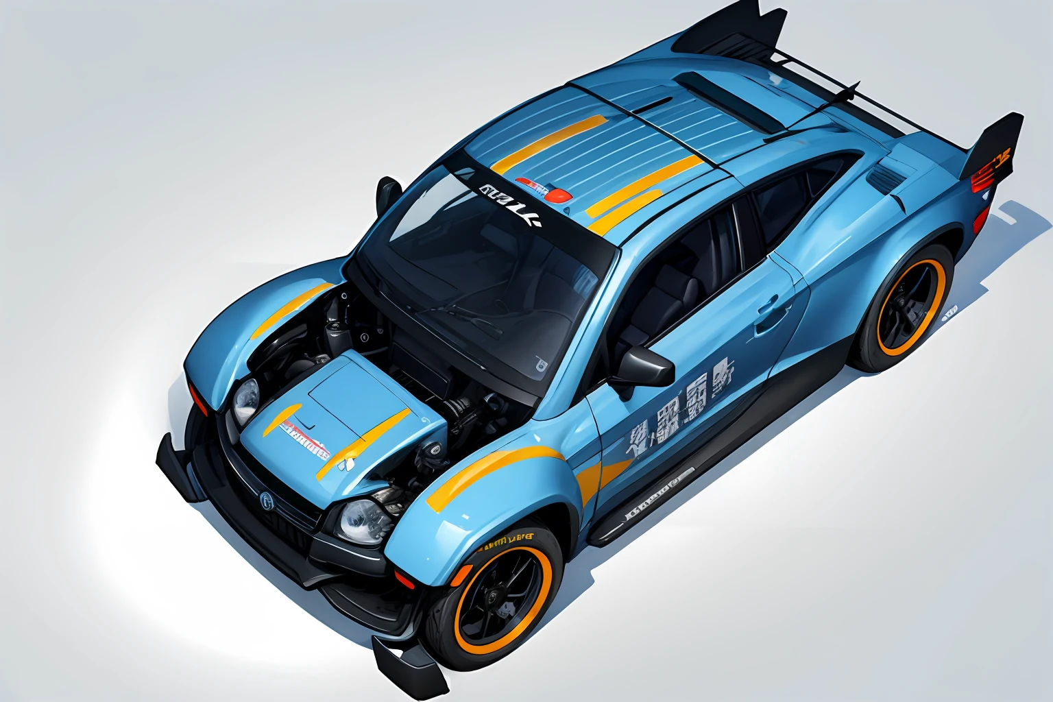 HEZI,QQ flying car design,cool styling,game racing design,motor vehicle,ground vehicle,vehicle focus,no humans,shadow,wheel,white background,science fiction,motorcycle,car,glowing,simple background,robot,solo,military vehicle,tire,mecha,from above,<lora:qqé£è½¦è®¾è®¡-000003:0.7>,
