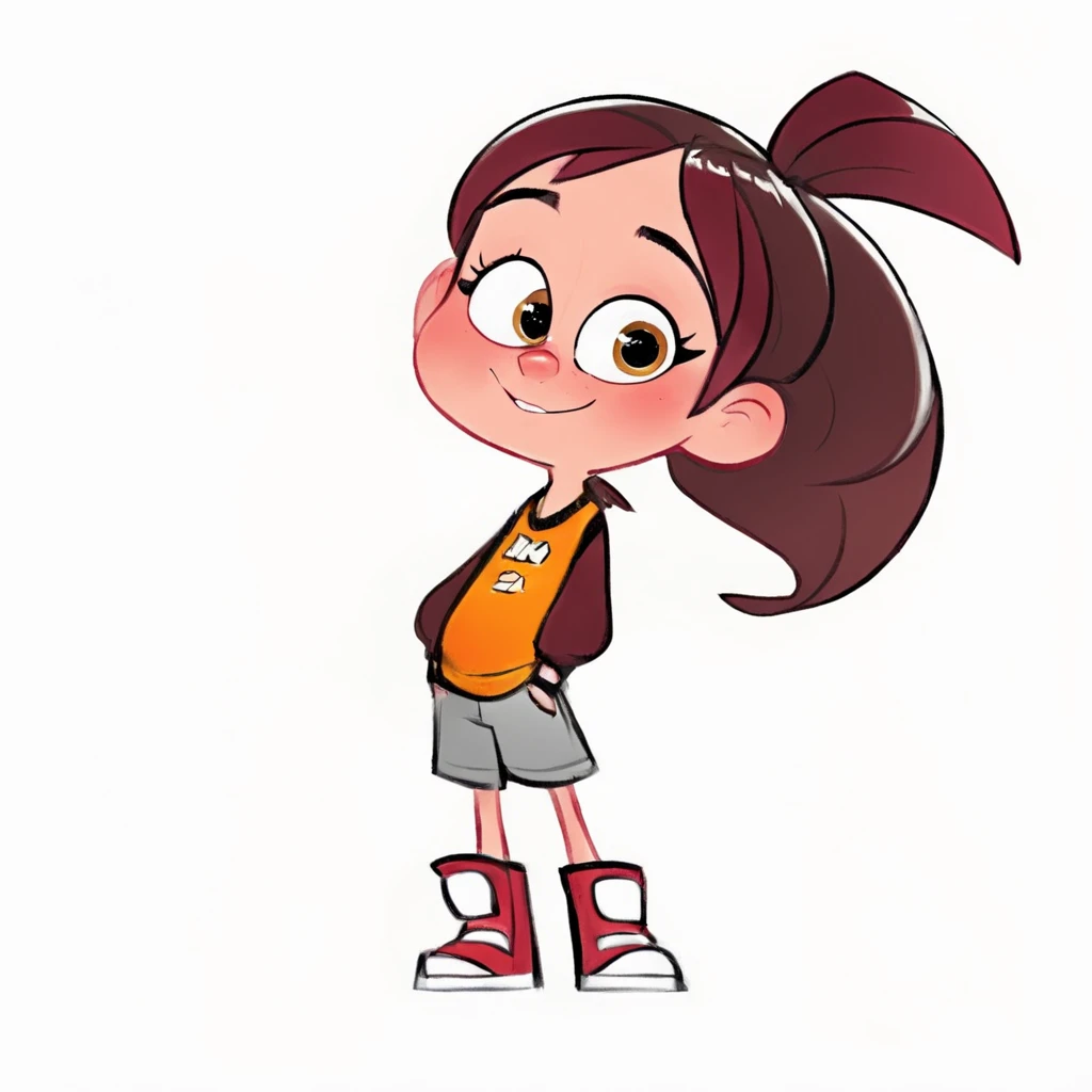 ToonKid character, girl, illustration, cartoon