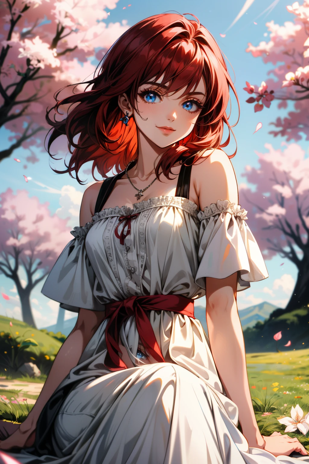 ((ultra detailed, masterpiece, absurdres))
 <lora:KHKairi:0.9>
KHKairi, 1girl, solo, red hair, blue eyes, full body, city street, afternoon, warm and vibrant sunlight