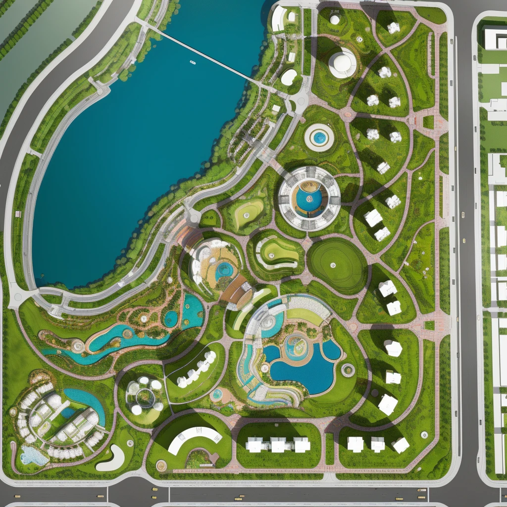 (masterpiece),(high quality), best quality, real,(realistic), super detailed, (full detail),(4k),8k,scenery, ,
((Site Plan)), no shadow,
<lora:JJsLandscape_sitePlan_V2:.8>