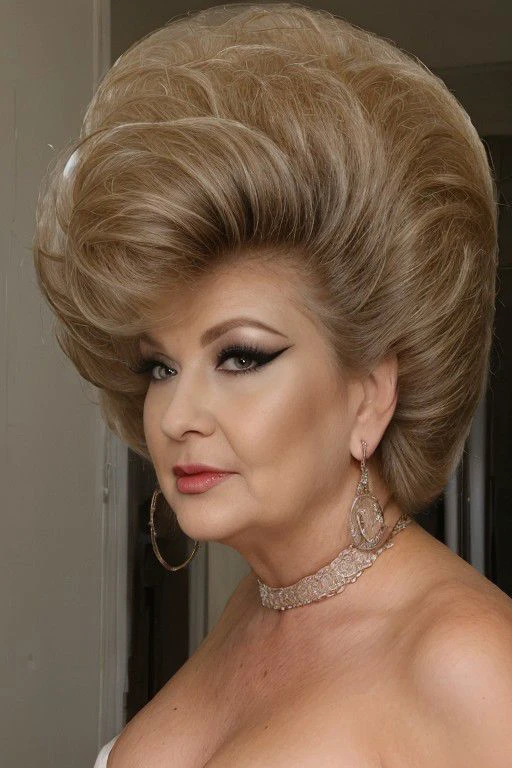 Big updo Big updo