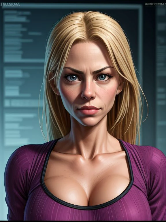(Extreme Photo:1.3) of (Realistic:1.3) <lora:LCM_LoRA_Weights_SD15:1> (Jenny_McSloot:1.2), a hacker attempting to take down a corrupt government <lora:LORA-XenoDetailer-v3A:1>,(by Artist Jim Holland:1.3),Highly Detailed