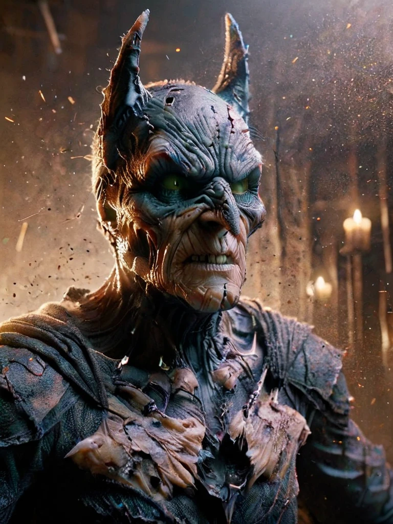 batman made out of ral-wtchz <lora:ral-wtchz:1>