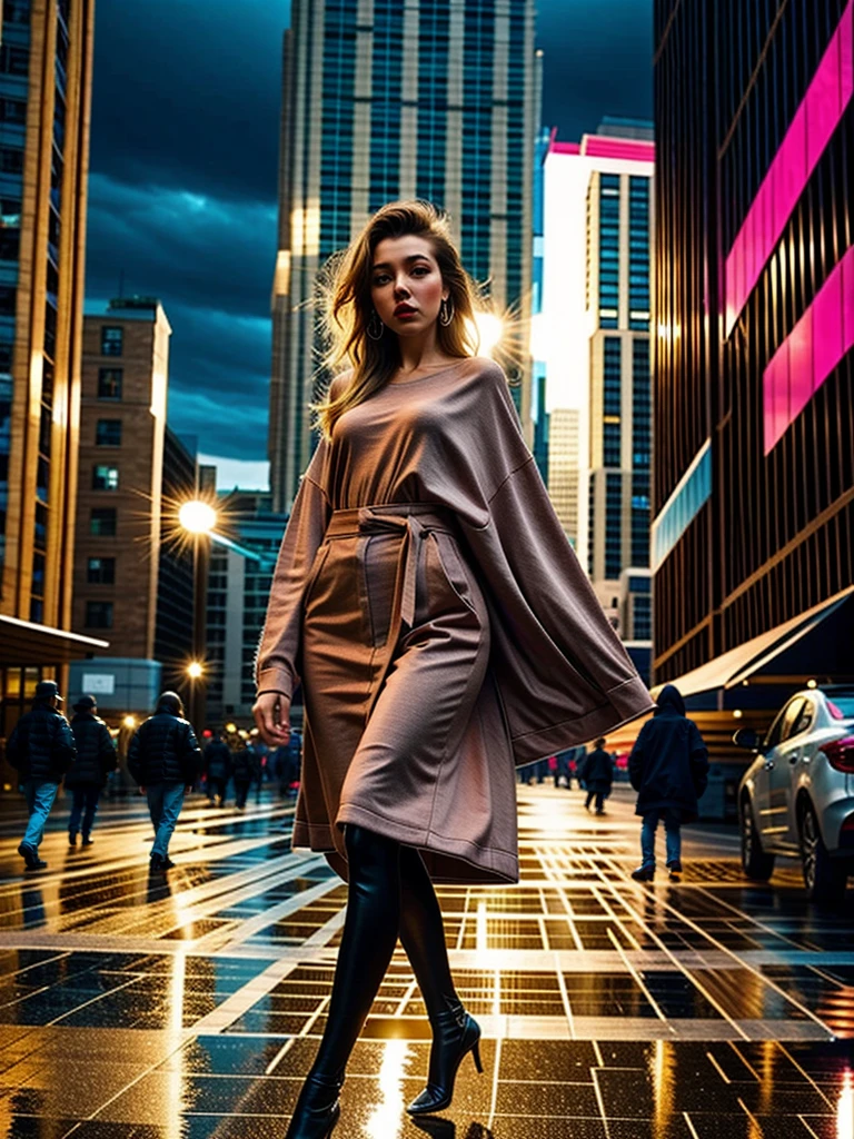 1 girl,  walking on street,  colorfulnight, vertical decoration,<lora:EMS-179-EMS:0.300000>,<lora:EMS-263629-EMS:1.100000>,<lora:EMS-243479-EMS:0.800000>