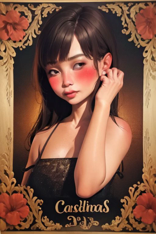 solo, 1girl, card background, <lora:nursery_rhymes_style_v03.05.04.01-4:1>