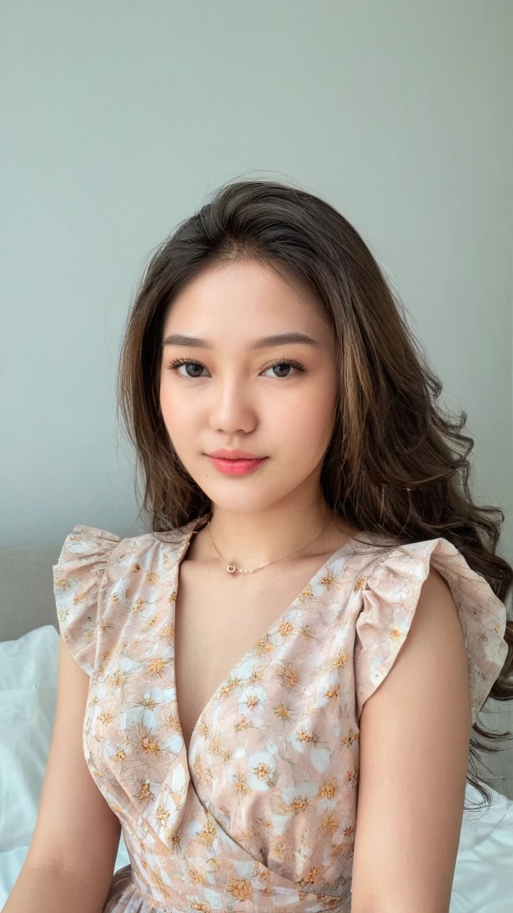 instagram photo, fashion photography, realistic a woman 20 year old a potrait Notchika <lora:Notchika:0.8>, wearing beautiful summer dress , 35mm <lora:diffusion_pytorch_model:1.0>