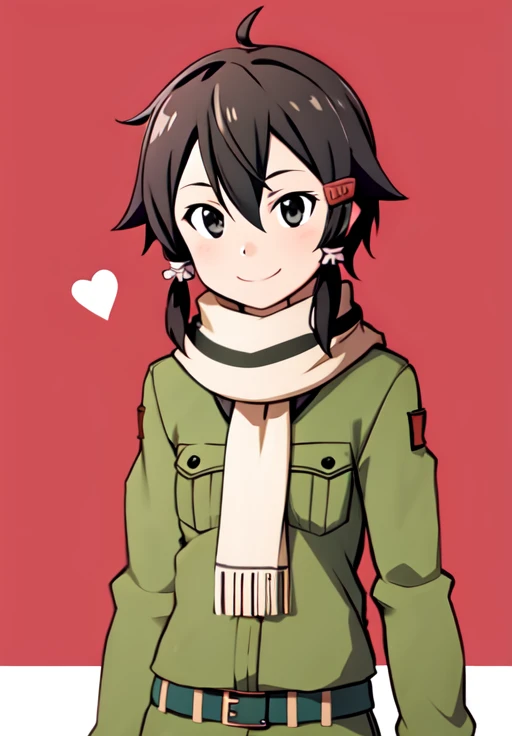 <lora:swordartonline_pack:0.6>,RL-Sinon,solo,smile,