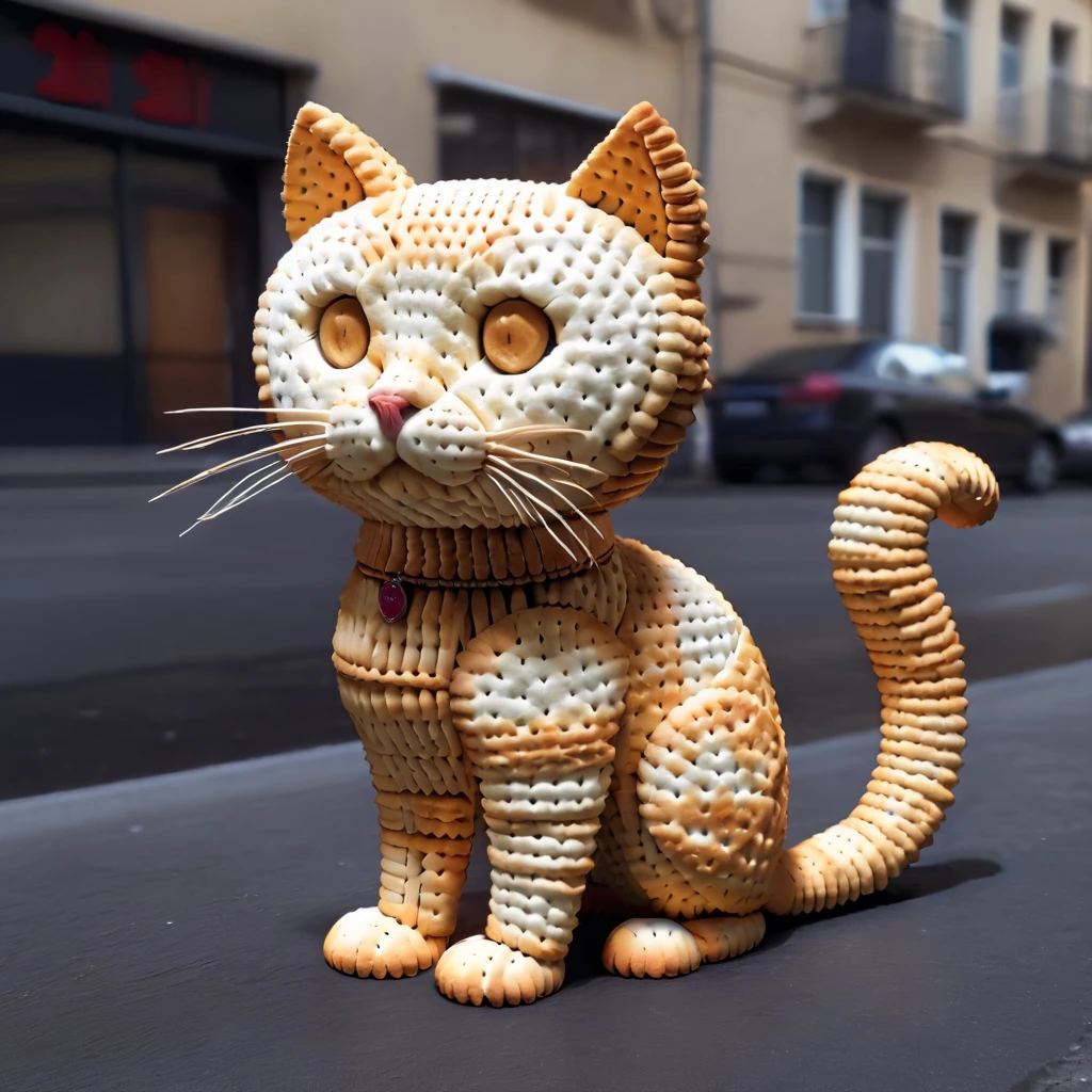 noc-crackers cat, street <lora:noc-crackers2:1>