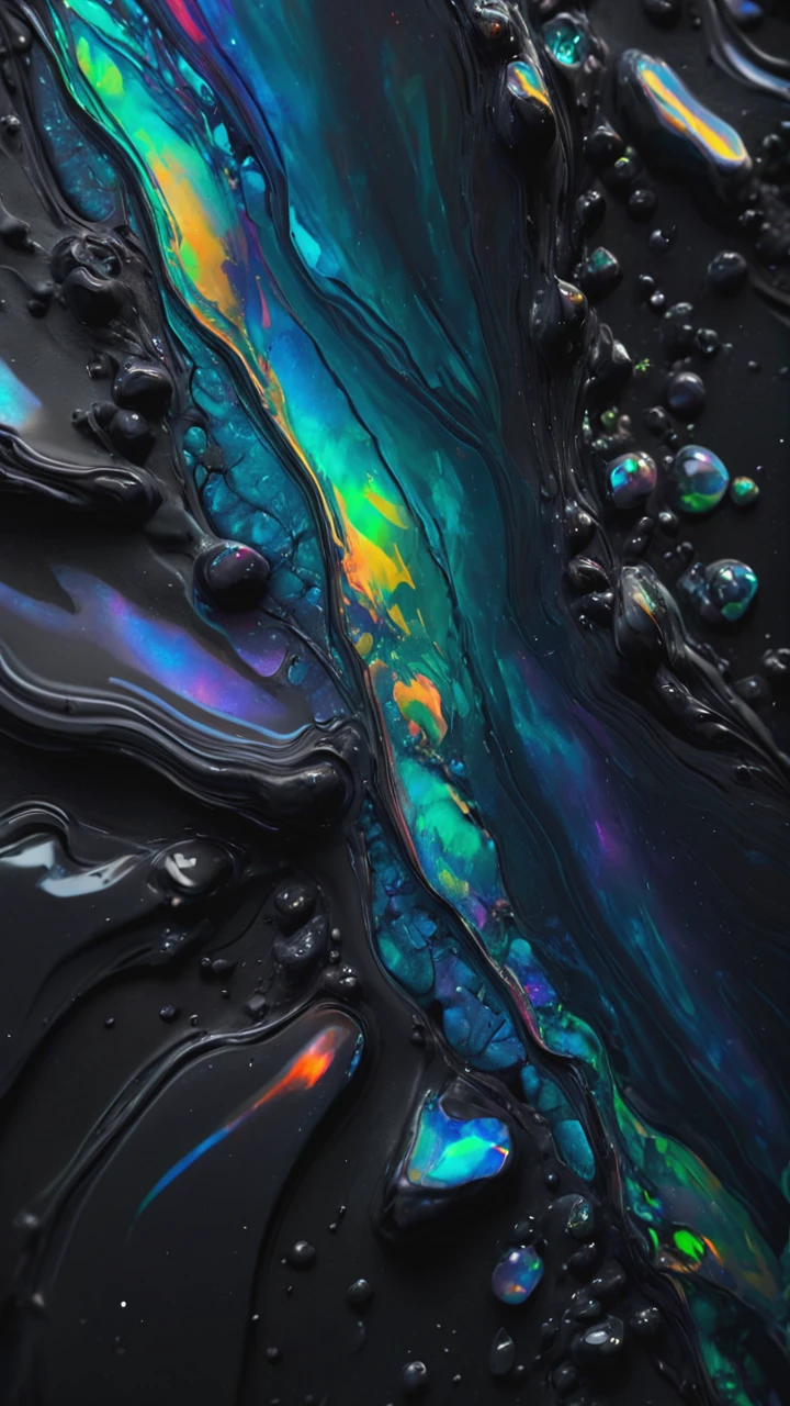 IOS_Iridescent opal style