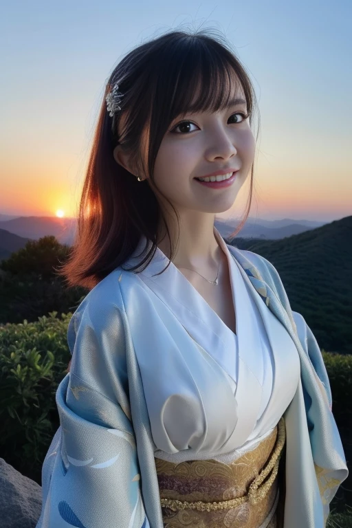 1girl,(wearing a gorgeous kimono:1.2),(RAW photo, best quality), (realistic, photo-realistic:1.4), masterpiece, an extremely delicate and beautiful, extremely detailed, 2k wallpaper, Amazing, finely detail, extremely detailed CG unity 8k wallpaper, ultra-detailed, highres, soft light, beautiful detailed girl, extremely detailed eyes and face, beautiful detailed nose, beautiful detailed eyes,cinematic lighting,(on a mountain top,sunrise,new year sunrise),perfect anatomy,slender body,smiling <lora:new_hefu_:0.6>
<lora:yudetamago_lora:0.7>