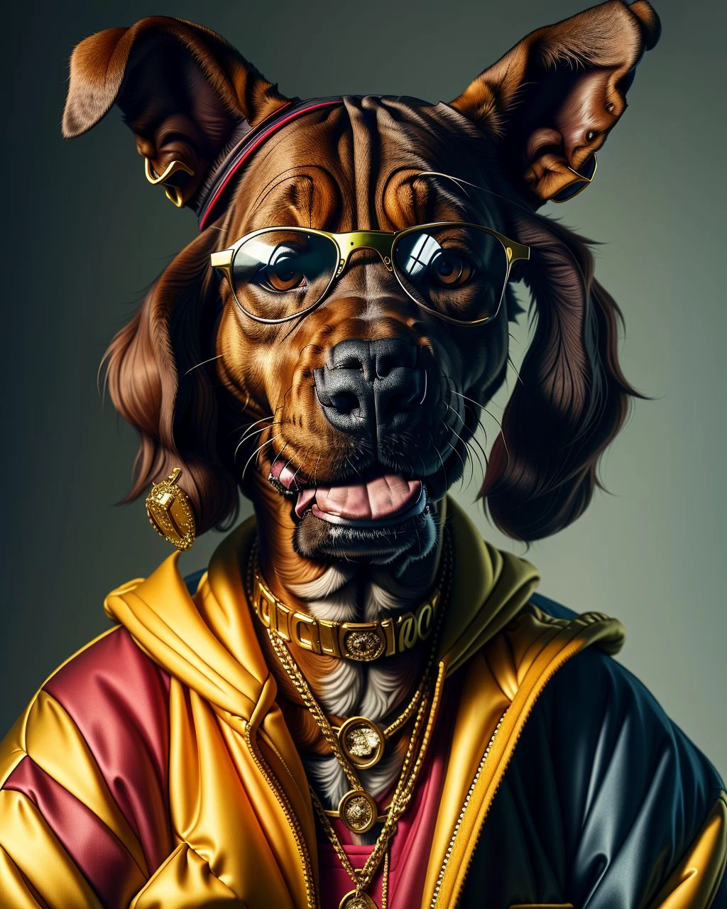 Snoop Dogg HuWoof <lora:SD15-HuWoof-LoRA:1>