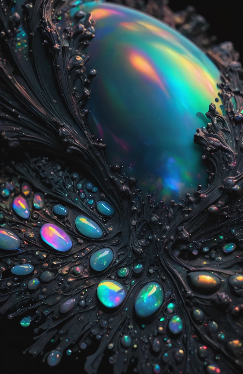 IOS_Iridescent opal style