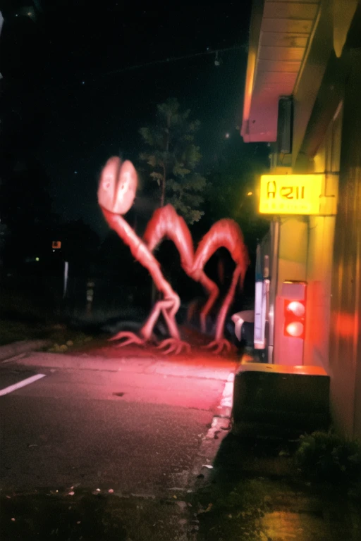 (masterpiece, best quality:1.4), trevor henderson, night, red light, <lora:trevor henderson-000030:1>
