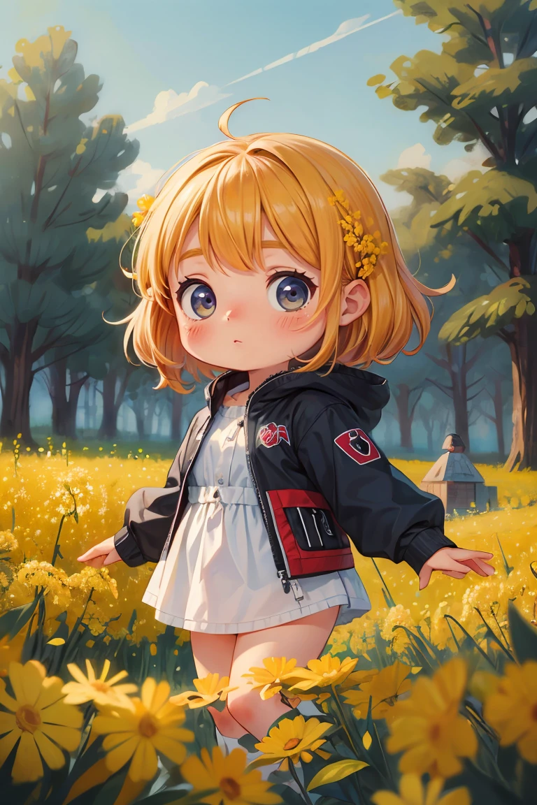 (masterpiece:1.3), (best quality:1.3), 1girl, outdoors, Rapeseed, chibi,<lora:more_details:0.3>,<lora:GoodHands-beta2:1>