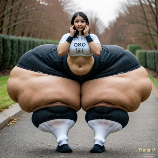 masterpiece, best quality, beautiful woman, (8k, HDR, bokeh), ((huge calves, strong calves, massive calves, calves overflowing socks, calves tearing socks, giant calves, exposed legs)), nsfw, beautiful legs, fat legs, bottomheavy, bare legs, hyper_calves, in uniform <lora:hyper_calves_v1.8:0.7> <lora:pytorch_lora_weights:0.7> <lora:hyperbottomheavy_LoRA_v2:0.7>
