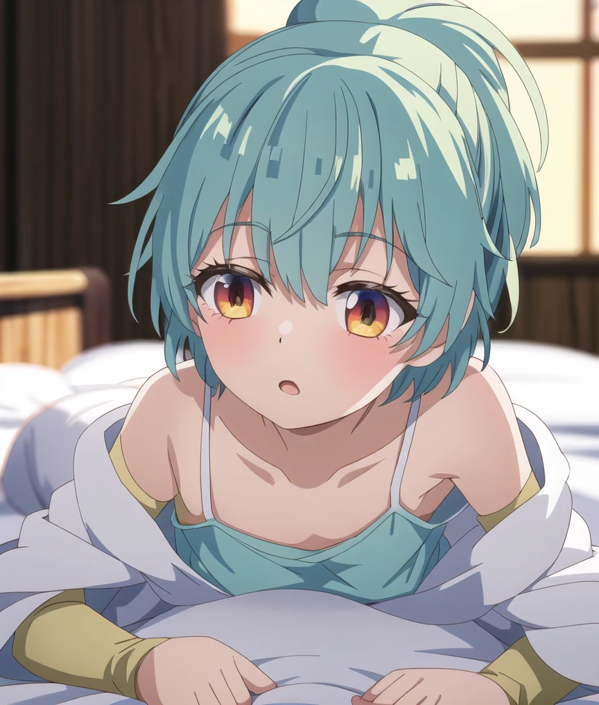 aibi, solo, 1girl, full face blush, lying on stomach, pajama, yellow eyes, ponytail, camisole, flat chest
<lora:saijaku_teima-loha-bundle-15000:0:1:lbw=1,0,0,0,0,0,0,0,0,0,0,0,0,0,0,0,0,1,1,1,1,1,0,0,0,0>, <lora:hotarubreedAnimemix_v10:0.7>, insanely detailed, absurdres, ultra-highres