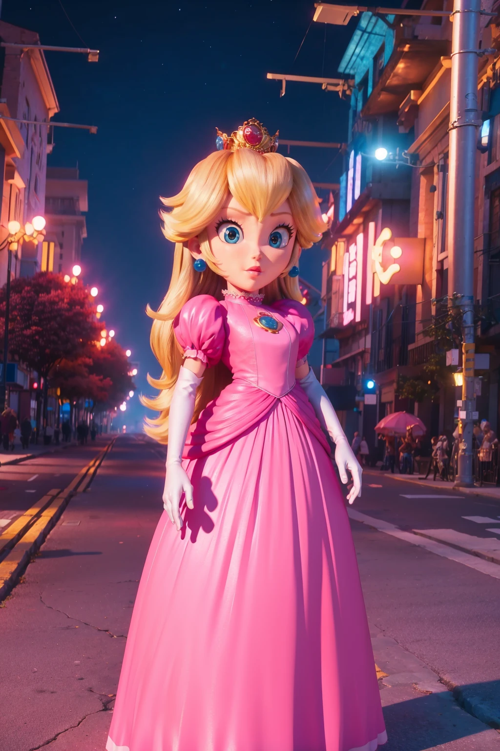8k,highres,wallpaper, 3d, 3d animation, best quality, 1girl,looking at viewer,pink dress, cryokinesis,
<lora:mpeachv6:0.9>