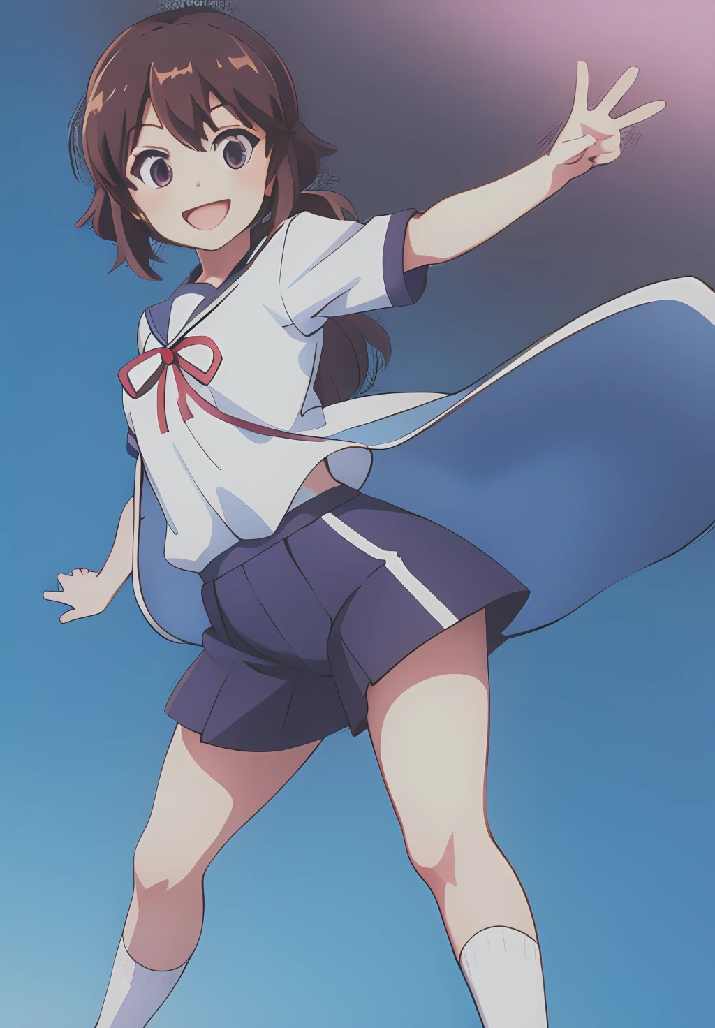 <lora:demongirl_next_door:0.6>,Anri,smile, dynamic pose,