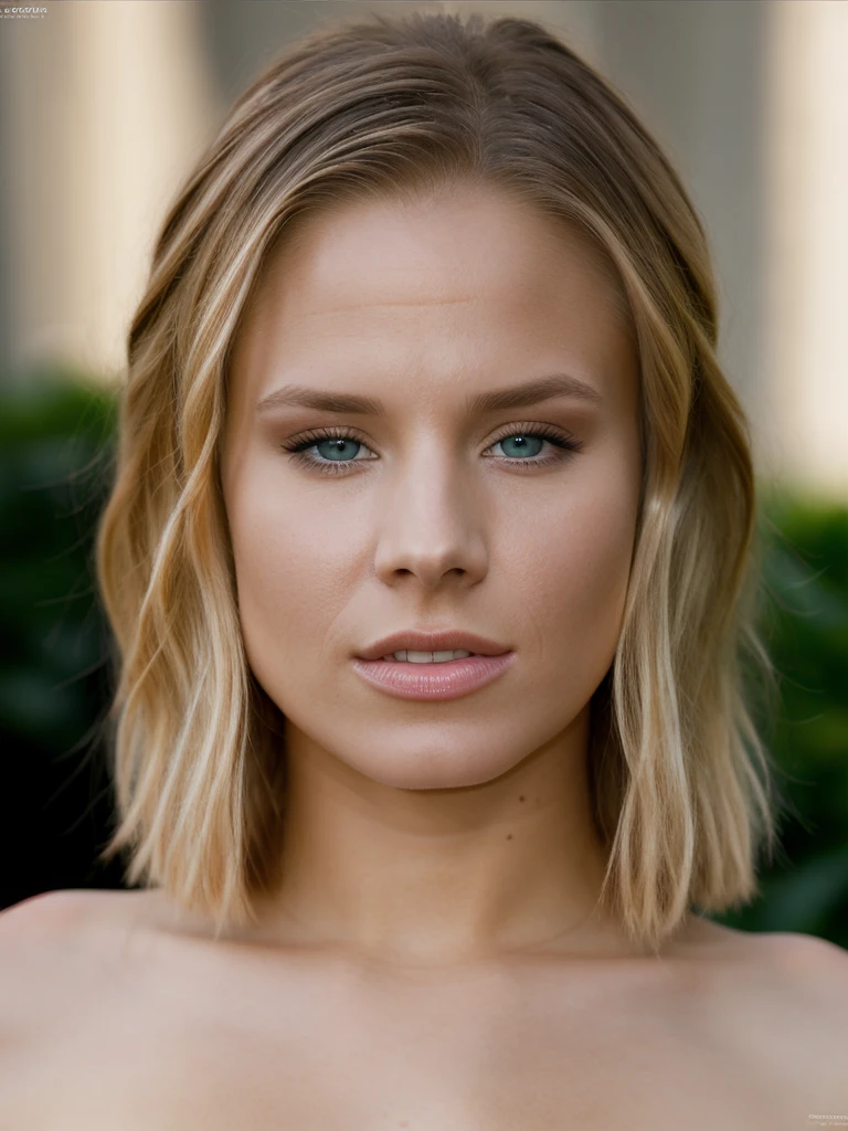 Realistic photo of a beautiful kr1st3nb woman,1girl,solo,long hair,looking at viewer,blue eyes,blonde hair,parted lips,teeth,artist name,lips,watermark,portrait,web address,realistic, soft lighting, professional Photography, Photorealistic, detailed, RAW, analog, sharp focus, 8k, HD, high quality, masterpiece<lora:kr1st3nb:1.0>