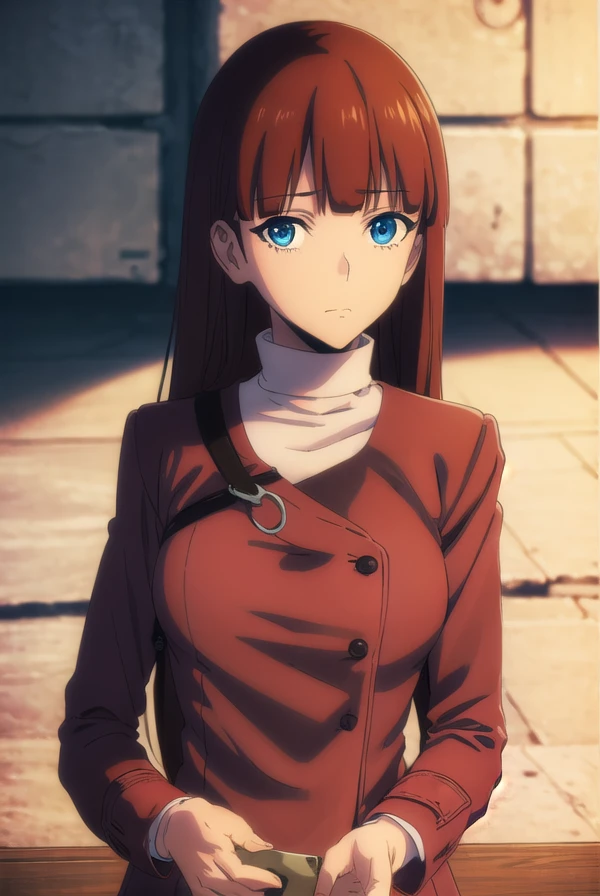 jooheelee, <lora:joohee lee-alpha-lora-nochekaiser:1>,
joohee lee, long hair, bangs, blue eyes, brown hair, blunt bangs,
BREAK turtleneck, coat, bag,
BREAK outdoors, city,
BREAK looking at viewer, (cowboy shot:1.5),
BREAK <lyco:GoodHands-beta2:1>, (masterpiece:1.2), best quality, high resolution, unity 8k wallpaper, (illustration:0.8), (beautiful detailed eyes:1.6), extremely detailed face, perfect lighting, extremely detailed CG, (perfect hands, perfect anatomy),
