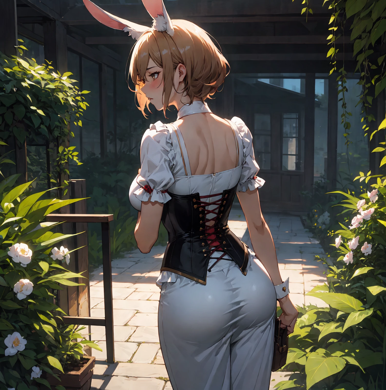 1 girl, solo, (nsfw), cute redhead 18-year-old girl in twin tails, ((perfect female body)), (perfect textured pale skin) multiple (rainbow colored hair: 1.2), ((beautiful detailed blue eyes: 1.6)), (photo realistic eyes: 1.6), happy, smiling, Ukrainian, (petite body), ((small hips)), (goth white pale skin: 1.2), wearing a ((sheer: 1.6)) ((see through: 1.6)) pastel blue (playboy bunny) outfit, ((camel toe: 1.6)), frilly edges, satin, frilly, matte pantyhose, post apocalyptic background, bleak barren desert, photo realistic.