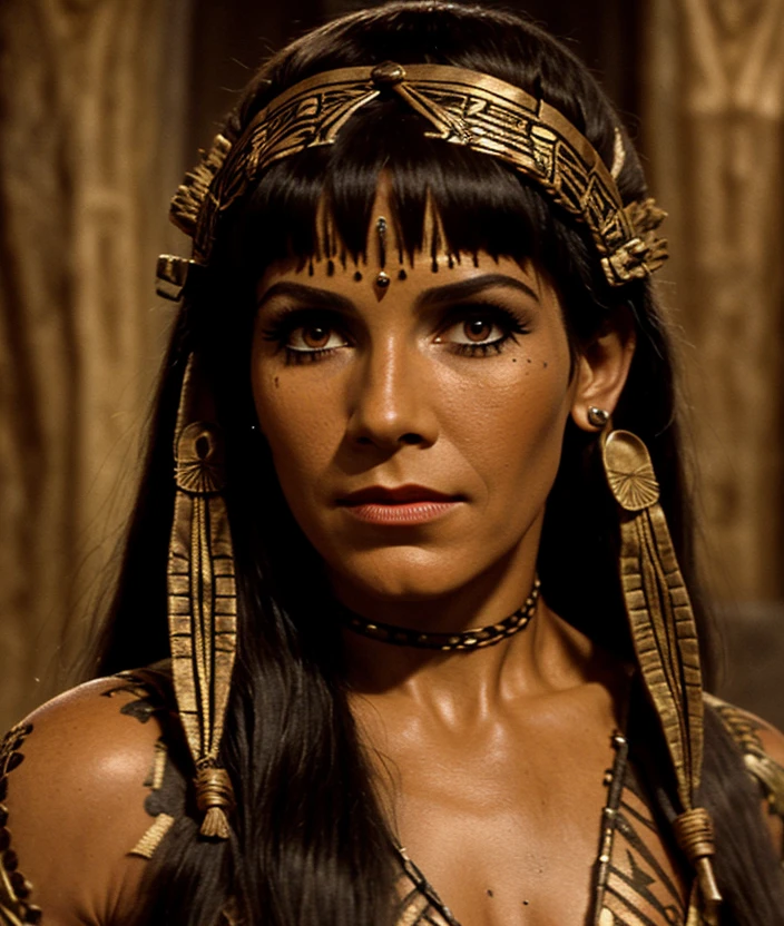 <a8nks3>, High definition, detailed eyes, The Mummy, ((dress), (upper body) ((Smooth skin))