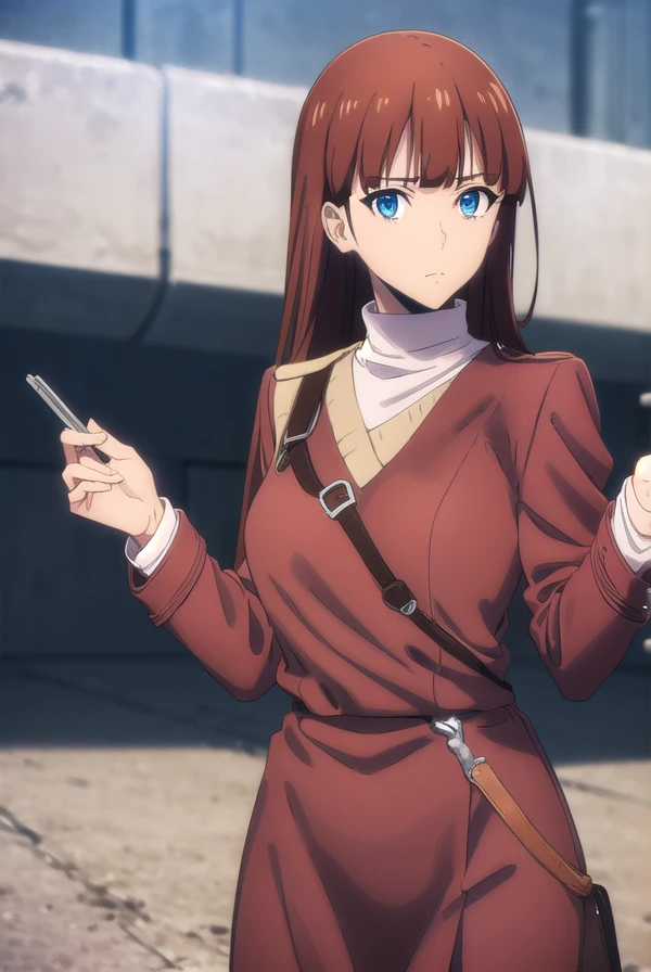 jooheelee, <lora:joohee lee-alpha-lora-nochekaiser:1>,
joohee lee, long hair, bangs, blue eyes, brown hair, blunt bangs,
BREAK turtleneck, coat, bag,
BREAK outdoors, city,
BREAK looking at viewer, (cowboy shot:1.5),
BREAK <lyco:GoodHands-beta2:1>, (masterpiece:1.2), best quality, high resolution, unity 8k wallpaper, (illustration:0.8), (beautiful detailed eyes:1.6), extremely detailed face, perfect lighting, extremely detailed CG, (perfect hands, perfect anatomy),