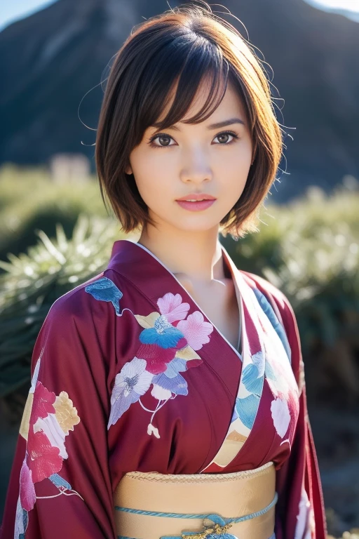 1girl,(wearing a gorgeous kimono:1.2),sash,obi,(RAW photo, best quality), (realistic, photo-realistic:1.4), masterpiece, an extremely delicate and beautiful, extremely detailed, 2k wallpaper, Amazing, finely detail, extremely detailed CG unity 8k wallpaper, ultra-detailed, highres, soft light, beautiful detailed girl, extremely detailed eyes and face, beautiful detailed nose, beautiful detailed eyes,cinematic lighting,(on a mountain top,sunrise,new year sunrise),perfect anatomy,slender body,
<lora:ichikawayui_lora:0.8> <lora:new_hefu_:0.4>