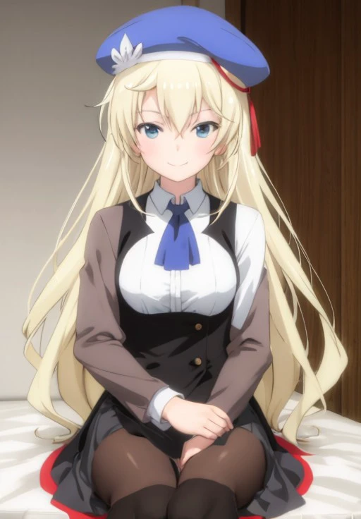 <lora:Machine-dollWaKizutsukanai:0.6>, Henriette, Smile
