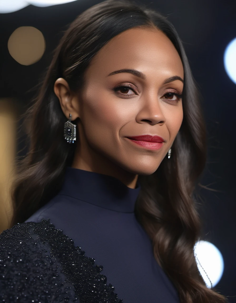 UHD, 8K, ultra detailed, a cinematic photograph of <lora:Zoe Saldana-000005:1>, professional portrait phot of zsldngotg woman, , beautiful lighting, great composition