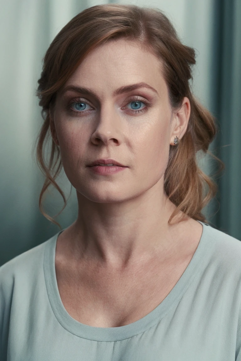 portrait, 1girl, blue tee, soft colors, masterpiece, high quality, (high detailed skin:1.1)
<lora:amy_adams_lora_v02:1> amy74