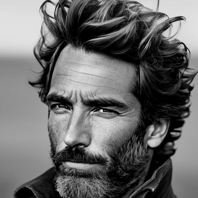 color portrait photography of handsome yagoboedo driving a car,  eyes open,  white sclera,  detailed eyes,  beard,  40 years-old,  warm- toned color grading,  afternoon,  by Martin Schoeller,  Peter Lindbergh and Lee Jeffries, 1200