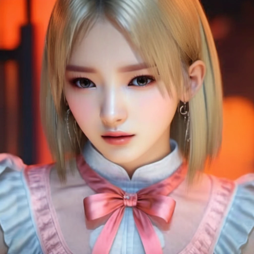 8k super high quality photo of a horror game as k-pop 23-year-old idol <lora:lora-nancy:0.7> ohwx woman with ((blonde hair)) and brown eyes dressed in a pink k-pop outfit exploring a dark creepy haunted fantasy open world at night, being stalked by ghosts, extremely detailed eyes and facial features, hauntingly gorgeous lighting, horrifying scary composition <lora:fatal style:0.9> fatal style